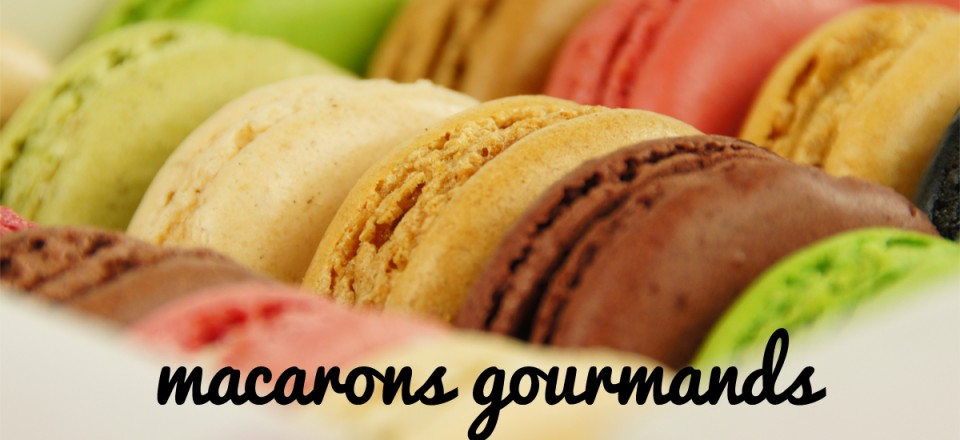 macarons gourmands