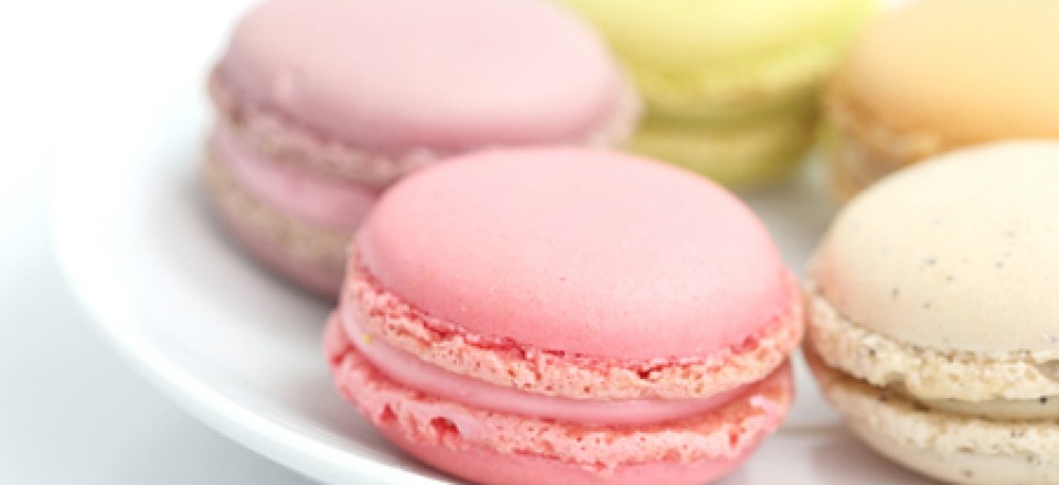 macarons pastels